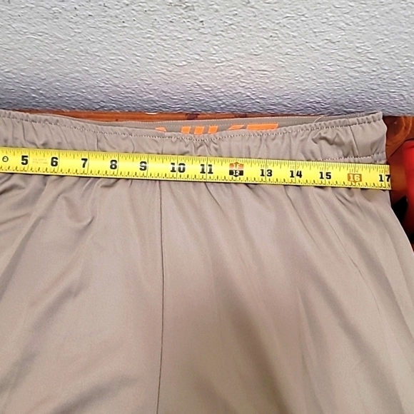 NIKE MEN'S TRAINING SPORT CLASH DRI FIT KNITTED BROWN SHORT SIZE LARGE - Picture 10 of 12